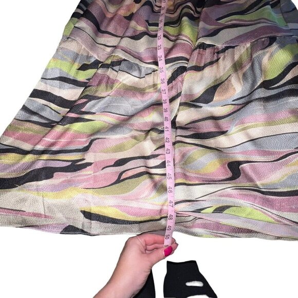 Ted Baker Warrenn Printed Button Through Cami Maxi Dress Dusky Pink US XS ( 1 ) - Picture 7 of 12